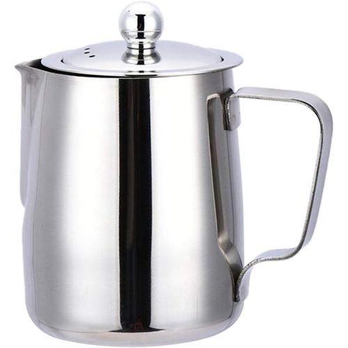  Besuchen Sie den Baoblaze-Store Baoblaze 600ml Edelstahl Teekanne Kaffeekanne Wasserkanne mit Deckel