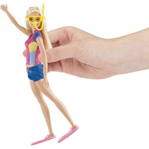 바비 [아마존 핫딜]  [아마존핫딜]Barbie Mattel FCJ29 - Magie der Delfine Unterwasser-Spielset