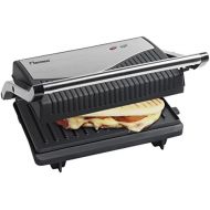 Bestron Ausklappbarer Sandwich-/Panini-Kontaktgrill mit Antihaftbeschichtung, 750 W, Schwarz