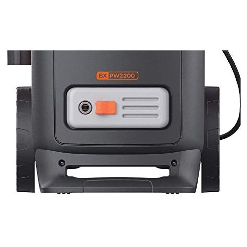  Besuchen Sie den Black+Decker-Store Black+Decker BXPW2200E Hochdruckreiniger, 2200 W, Orange/Schwarz