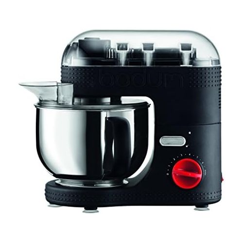  Besuchen Sie den Bodum-Store Bodum Bistro 11381/-01/-294/-565/-913 Elektrische Kuechenmaschine, 4.7 l, 4.7 liters, Schwarz