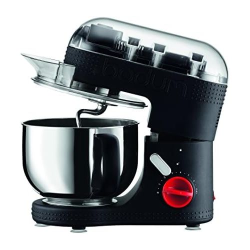  Besuchen Sie den Bodum-Store Bodum Bistro 11381/-01/-294/-565/-913 Elektrische Kuechenmaschine, 4.7 l, 4.7 liters, Schwarz