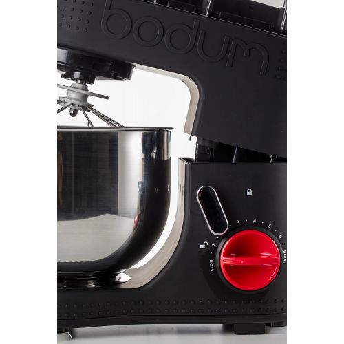  Besuchen Sie den Bodum-Store Bodum Bistro 11381/-01/-294/-565/-913 Elektrische Kuechenmaschine, 4.7 l, 4.7 liters, Schwarz