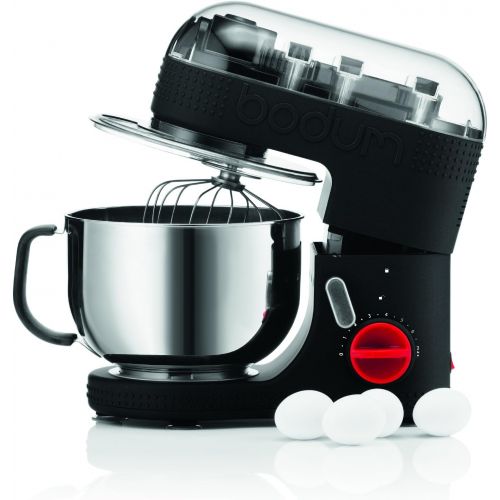  Besuchen Sie den Bodum-Store Bodum Bistro 11381/-01/-294/-565/-913 Elektrische Kuechenmaschine, 4.7 l, 4.7 liters, Schwarz