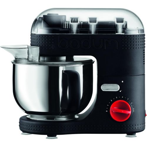  Besuchen Sie den Bodum-Store Bodum Bistro 11381/-01/-294/-565/-913 Elektrische Kuechenmaschine, 4.7 l, 4.7 liters, Schwarz