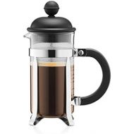 [아마존 핫딜]  [아마존핫딜]Bodum 1913-01 CAFFETTIERA Kaffeebereiter (French Press System, Permanent Edelstahlfilter, 0,35 liters) schwarz