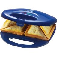 Besuchen Sie den Bomann-Store Sandwich-Toaster 750 Watt 2-Scheiben-Sandwichmaker Antihaft-Beschichtung (UEberhitzungsschutz, Backampel, Kontrollleuchte, Blau)