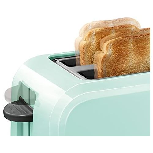  Besuchen Sie den Bosch Hausgerate-Store Bosch TAT3A012 CompactClass Kompakt-Toaster, Auftaufunktion, versenkbarer Broetchenaufsatz,Abschaltautomatik, 980 W, tuerkis