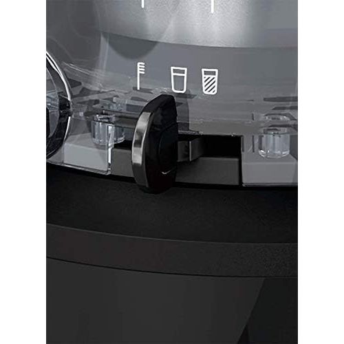  Bosch Hausgerate Bosch MESM731M Entsafter (SlowJuicer, schonendes Entsaften, sehr leise, leichte Reinigung, fuer hartes Obst und Gemuese, 150 Watt) schwarz