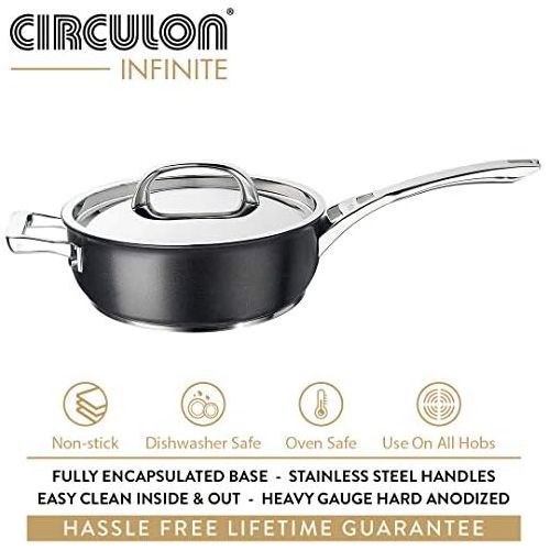  Besuchen Sie den Circulon-Store Circulon 80674 Infinite Chef Pfanne 26 cm