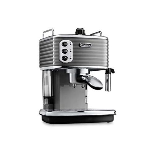  Besuchen Sie den De’Longhi-Store DeLonghi ECZ 351.GY Scultura Espressomaschine (1100 W) grau