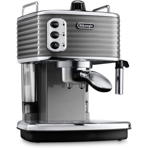  Besuchen Sie den De’Longhi-Store DeLonghi ECZ 351.GY Scultura Espressomaschine (1100 W) grau