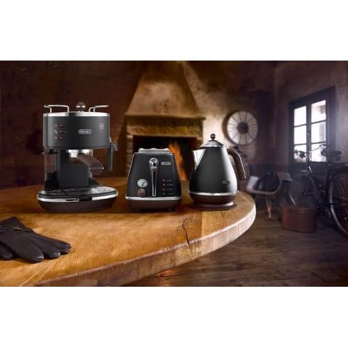  Besuchen Sie den De’Longhi-Store DeLonghi ECOV 310.BK Espresso-Siebtragermaschine, schwarz