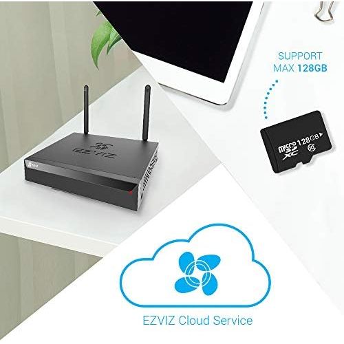  [아마존 핫딜]  [아마존핫딜]EZVIZ ezCube WLAN Kamera 720p HD Kompatibel mit Amazon Alexa, 2.4Ghz Wi-Fi Indoor Video berwachungskameras mit Zwei-Wege-Audio, Nachtsicht, Cloud-Service verfuegbar