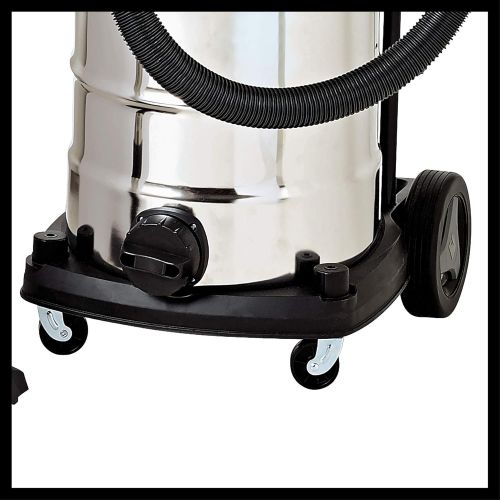  Einhell Nass-Trockensauger TE-VC 2340 SA (1200W ECO Power, 2.250W Automatiksteckdose, 40L Edelstahlbehalter, Teleskop-Saugrohr, umfangreiches Duesenzubehoer)