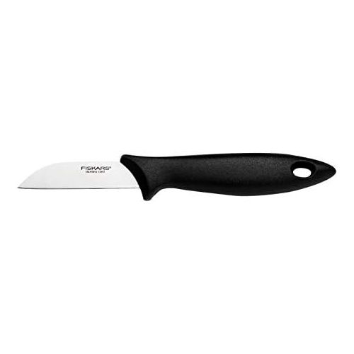  Besuchen Sie den Fiskars-Store Fiskars Essential Messerset 5-teilig Schalmesser Gemuesemesser Kuechenmesser Kochmesser Brotmesser