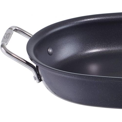  Besuchen Sie den Fissler-Store Fissler special fish / Fischpfanne, ovale Servierpfanne, antihaftversiegelt, mit Glas-Deckel, backofen-geeignet bis 230 Grad, alle Herdarten ausser Induktion - 36 x 24 cm, 3,3 L