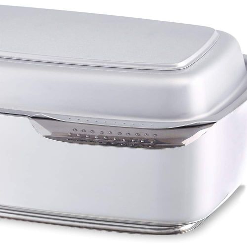  Besuchen Sie den Fissler-Store Fissler magic / Edelstahl-Brater (7 L - Ø 36cm) rechteckiger Schmortopf, Bratentopf mit Deckel