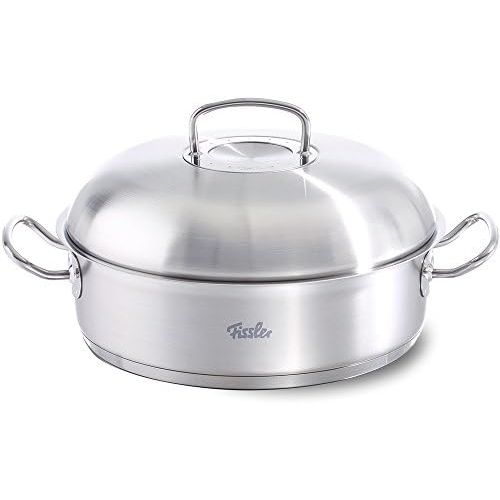  Besuchen Sie den Fissler-Store Fissler original-profi collection / Edelstahl-Brater (4,8 L - Ø 28 cm) Schmortopf rund , Bratentopf mit Deckel, spuelmaschinengeeignet - Induktion