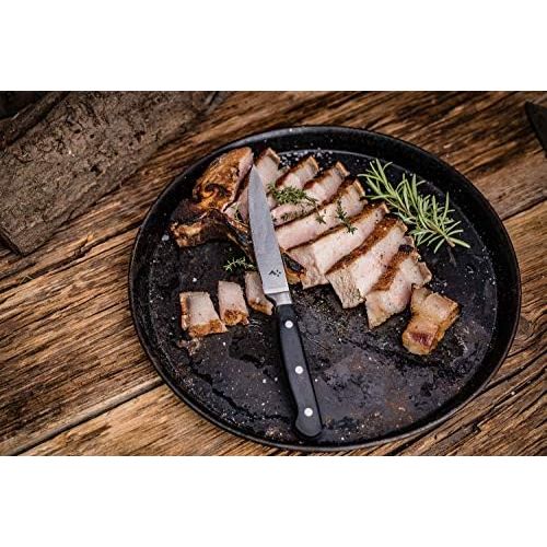  Besuchen Sie den Grillfuerst-Store Grillfuerst Steakmesser 2er Set in Geschenkverpackung -Steak Knives