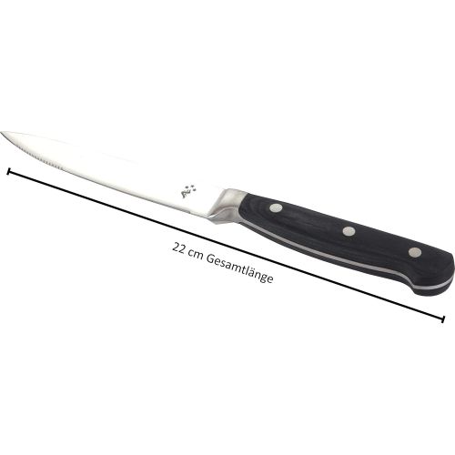  Besuchen Sie den Grillfuerst-Store Grillfuerst Steakmesser 2er Set in Geschenkverpackung -Steak Knives