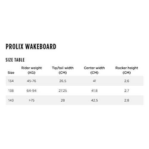  Besuchen Sie den Jobe-Store Jobe Herren Prolix Premium Wakeboard