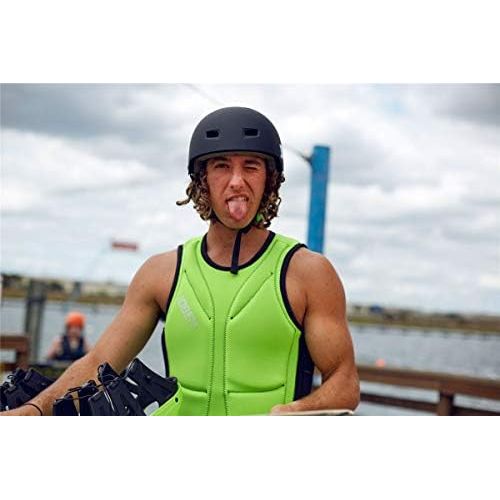  Besuchen Sie den Jobe-Store Jobe Base Wake Helmet Helm Wakeboard Kite Surf Wassersporthelm Blue