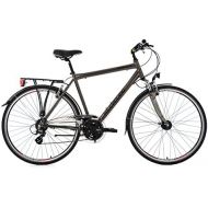 Besuchen Sie den KS Cycling-Store KS Cycling Trekkingrad Herren 28 Norfolk 24 Gang Bronze Flachlenker