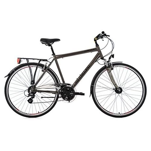  Besuchen Sie den KS Cycling-Store KS Cycling Trekkingrad Herren 28 Norfolk 24 Gang Bronze Flachlenker