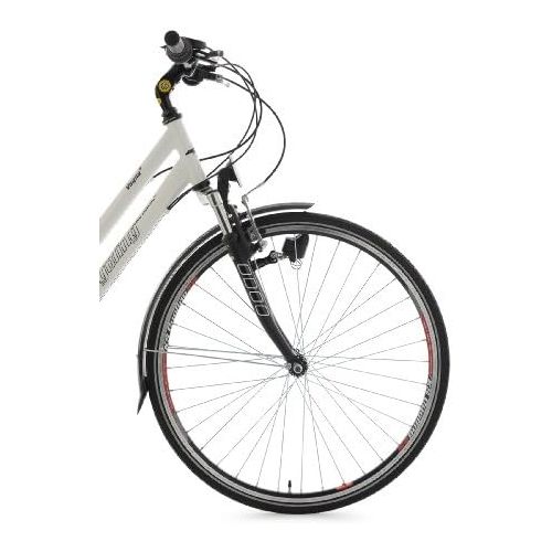  Besuchen Sie den KS Cycling-Store KS Cycling Trekkingrad Damen 28 Vegas weiss Flachlenker