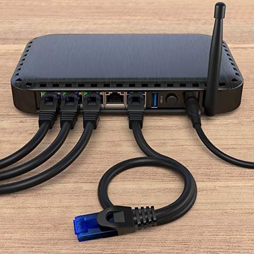  [아마존 핫딜]  [아마존핫딜]KabelDirekt - 1,5m - Netzwerkkabel, Ethernet, Lan & Patch Kabel (uebertragt maximale Glasfaser Geschwindigkeit & ist geeignet fuer Gigabit Netzwerke, Switches, Router, Modems mit RJ4