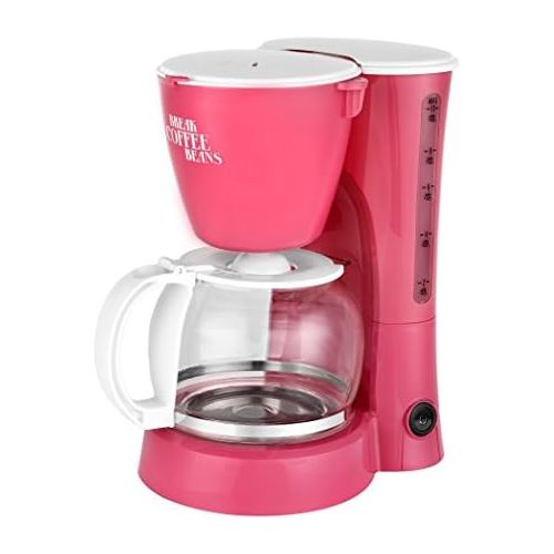  Besuchen Sie den Kalorik-Store Kalorik Kaffeeautomat fuer bis zu 10 Tassen 1,25 L, 800 W, rosa