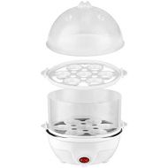 [아마존베스트]Kalorik 2in1 Eierkocher 14 Eier Dampfgarer 2 Etagen Steamer Messbecher Eipick*92595