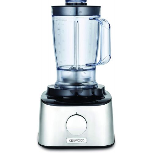  Besuchen Sie den Kenwood-Store Kenwood MultiPro Compact Kuechenmaschine, 800 W, 1,2 Liter, Metall, 2 Geschwindigkeiten, silberfarben