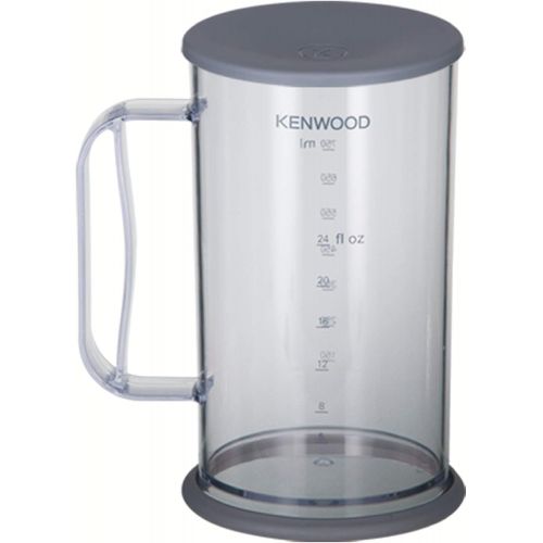  De´Longhi Kenwood HDP302WH Stabmixer | Puerierstab mit 800 W Leistung | Triblade 3-Fluegel-Messer fuer schnelleres Puerieren | Inkl. Schneebesen und Mixbecher | Ideal fuer Suppen und Smoothies