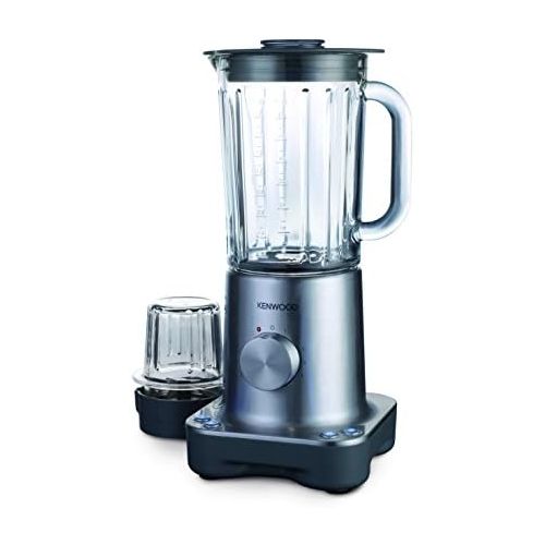  Kenwood BL770 Standmixer, 800 W, 1,6 l Glas-Mixbehalter, Multi-Muehlenaufsatz, silber