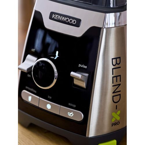  Kenwood Blend-X PRO BLP900 BK Hochleistungsmixer, 30.000 U/min, 1.600 W, 2,0 l Tritan Mixaufsatz, Helix Force Messer-System, schwarz