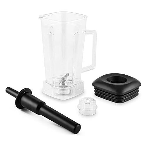  Besuchen Sie den Klarstein-Store Klarstein Herakles-2G Standmixer Power-Mixer Smoothie-Mixer (sehr leise, 1200 W Mixer, 32.000 U/min, 2 l Krug, BPA-frei) rot