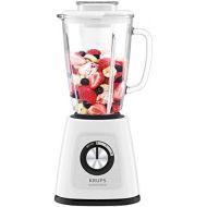 [아마존베스트]Krups KB4351 Blendforce+ Standmixer, 800, Glas, 1.25 liters, weiss