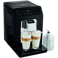 Krups EA8918 Evidence Kaffeevollautomat (automatische Reinigung, 2-Tassen-Funktion, OLED-Display, 15 bar, Espresso-Kaffee-Maschine, Kaffeeautomat) schwarz