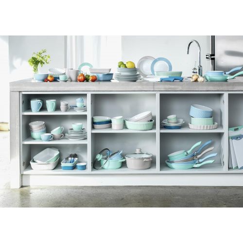  Besuchen Sie den MAESER-Store Maser 931487 Serie Kitchen Time, Auflaufform klein, rechteckig, ideal auch fuer Lasagne, als kleine Backform und Tiramisu-Form, kratz- und schnittfeste eckige Ofenform, 25,5 x 16 x