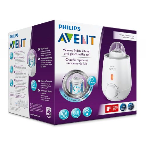 필립스 Besuchen Sie den Philips Avent-Store Philips Avent SCF355/00 Flaschenwarmer, schnelle und gleichmassige Erwarmung, weiss