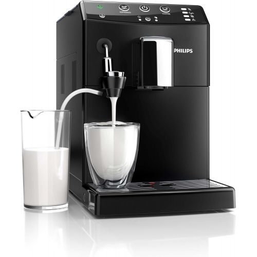 필립스 Besuchen Sie den Philips-Store Philips HD8824/01 Kaffeevollautomat espresso-Serie 3000 AMF (Cappuccinatore) schwarz