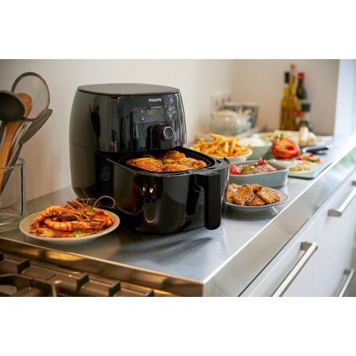 필립스 Besuchen Sie den Philips-Store Philips Airfryer schwarz