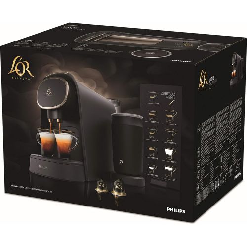 필립스 Besuchen Sie den Philips-Store LOR Barista LM8018/90 Kaffeekapselmaschine mit Milchaufschaumer  Premium