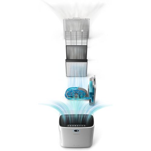 필립스 [아마존 핫딜]  [아마존핫딜]PHILIPS Philips FY3435/30 NanoCloud Befeuchtungselement fuer 2-in-1 Luftreiniger und -befeuchter der Serien 3000 und 3000i, Blau, Weiss