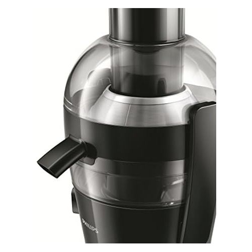 필립스 Philips HR1855/70 Entsafter, ABS Synthetik, 1.2 liters, Schwarz