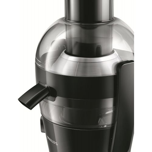 필립스 Philips HR1855/70 Entsafter, ABS Synthetik, 1.2 liters, Schwarz