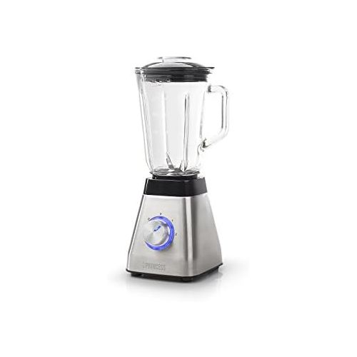  Besuchen Sie den Princess-Store Princess Standmixer (500 Watt) mit 1 Liter Fassungsvermoegen fuer Smoothies und Milchshakes - designvoll aus Edelstahl, 01.212070.01.001