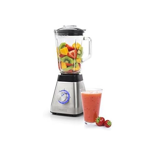  Besuchen Sie den Princess-Store Princess Standmixer (500 Watt) mit 1 Liter Fassungsvermoegen fuer Smoothies und Milchshakes - designvoll aus Edelstahl, 01.212070.01.001